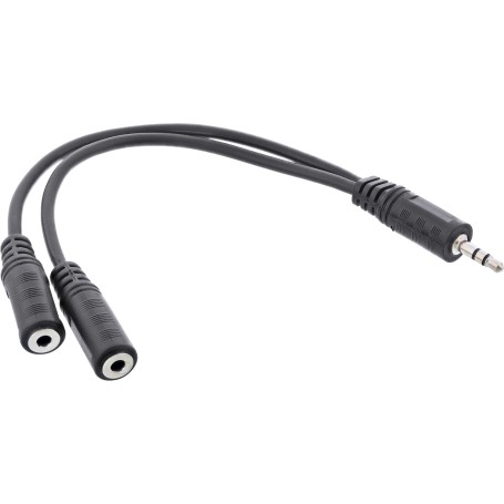 InLine 99300 cavo audio 3.5mm Nero (99300)