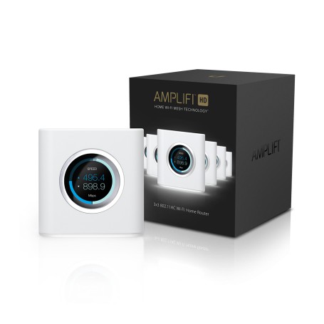 AmpliFi HD Mesh Router router wireless Gigabit Ethernet Dual-band (2.4 GHz/5 GHz) Bianco (AFI-R)