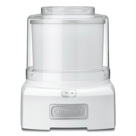 Cuisinart Cool Scoops Gelatiera tradizionale 1,4 L Trasparente, Bianco (ICE21E)