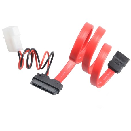 Akasa 40cm SATA cable f/ slimline opticals 0,4 m (AK-CB050-40)