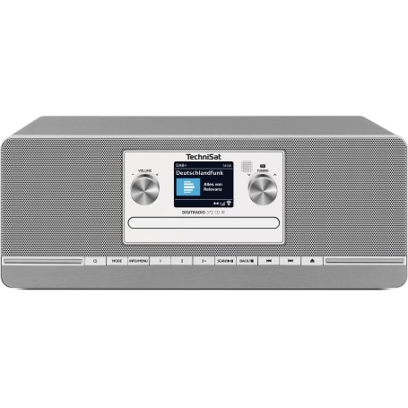 TechniSat DIGITRADIO 372 CD IR Internet Analogico e digitale Antracite, Argento (0002/5102)