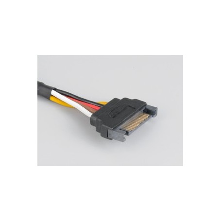 Akasa Sata Power Cable Extension Nero 0,3 m (AK-CBPW04-30)
