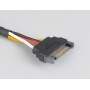 Akasa Sata Power Cable Extension Nero 0,3 m (AK-CBPW04-30)