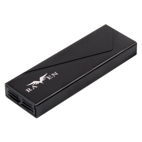 Silverstone SST-RVS03 contenitore di unità di archiviazione Box esterno SSD Nero M.2