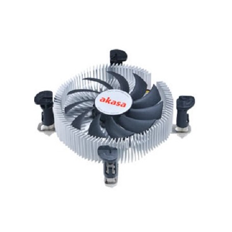 Akasa AK-CC7122BP01 ventola per PC Processore Refrigeratore 7,5 cm Alluminio, Blu (AK-CC7122BP01)