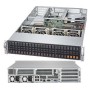 Supermicro 2028U-E1CNR4T+ Intel® C612 LGA 2011 (Socket R) Armadio (2U) Nero, Grigio (SYS-2028U-E1CNR4T+)