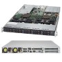 Supermicro 1028U-TNR4T+ Intel® C612 LGA 2011 (Socket R) Rack (1U) Nero, Grigio (SYS-1028U-TNR4T+)