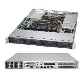 Supermicro SuperServer 6017R-WTRFTP+ Intel® C602 LGA 2011 (Socket R) Rack (1U) Nero (SYS-6017R-WTRFTP+)