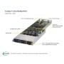 Supermicro SuperServer F618R2-RTN+ Intel® C612 LGA 2011 (Socket R) Armadio (4U) Nero (SYS-F618R2-RTN+)