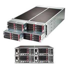 Supermicro SuperServer F628R3-RTBN+ Intel® C612 LGA 2011 (Socket R) Armadio (4U) Nero (SYS-F628R3-RTBN+)