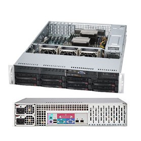 Supermicro SuperServer 6027R-3RF4+ Intel® C606 LGA 2011 (Socket R) Armadio (2U) Nero (SYS-6027R-3RF4+)
