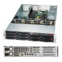 Supermicro SuperServer 6027R-N3RFT+ Intel® C606 LGA 2011 (Socket R) Armadio (2U) Nero (SYS-6027R-N3RFT+)