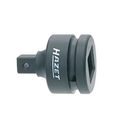 KRAFT-Schlagschrauber-Adapter 1007S-1, Steckschlssel- Adapter (schwarz, Bohrung fr Sicherungsstift, 3/4"  1/2")