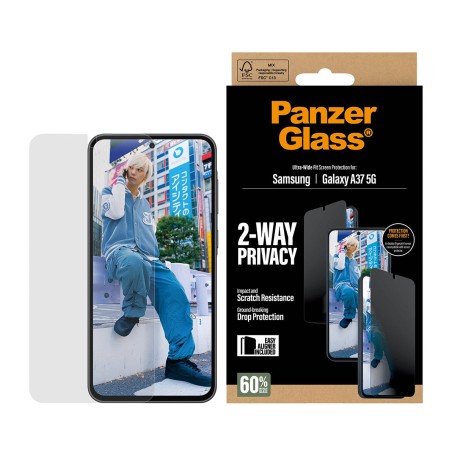 PanzerGlass PG90806 protezione per lo schermo e il retro dei telefoni cellulari Pellicola proteggischermo trasparente Samsung