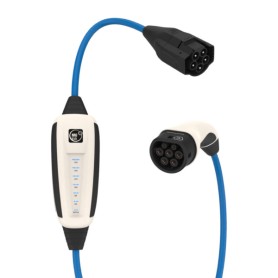 Mobile Wallbox 16A 7,5m Pure (wei, 11 kW, 7,5 Meter Kabel, WLAN + Bluetooth) (17701000)