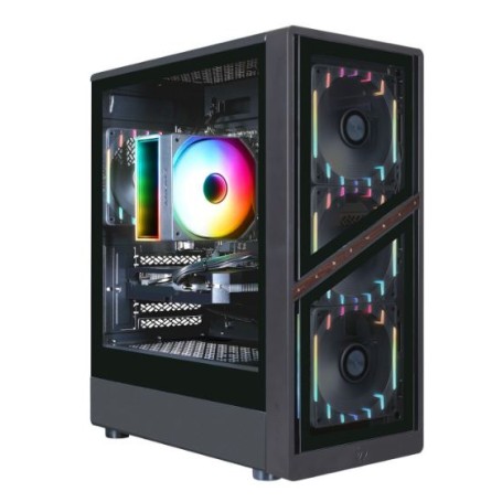 Hyrican AERIS 8123 Gaming PC AMD Ryzen 7 5700X 16 GB RAM 1 TB SSD Radeon RX 9070 (PCK08123)