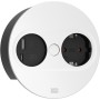 BACHMANN TWIST2 1xCEE7/3 1xUSB A/C 22W Rund weiss 0,2m Mit ISV-Stecker (BM0010998)