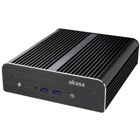 Akasa Newton S UCFF-Gehäuse (Intel NUC), 65W Netzteil, OEM - sch (A-NUC15-M1B06E)