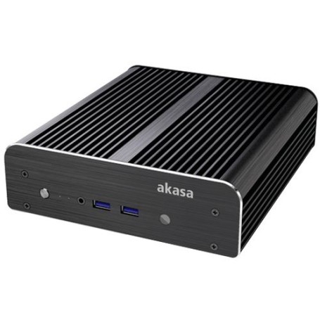 Akasa Newton S UCFF-Gehäuse (Intel NUC), 65W Netzteil, OEM - sch (A-NUC15-M1B06E)