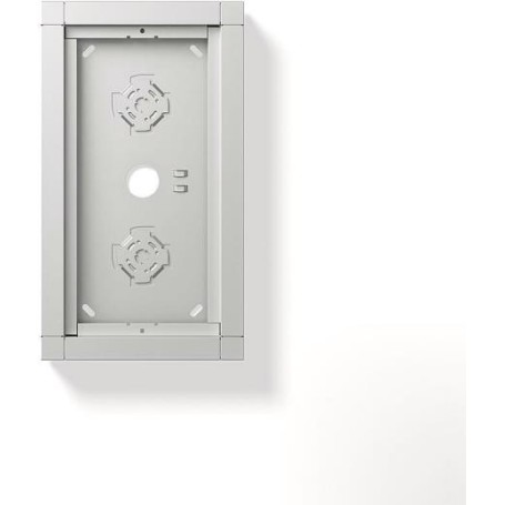 Siedle Aufputzgehäuse GA 612-2/1-01 SM silber-metallic (210012239-00)