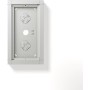 Siedle Aufputzgehäuse GA 612-2/1-01 SM silber-metallic (210012239-00)