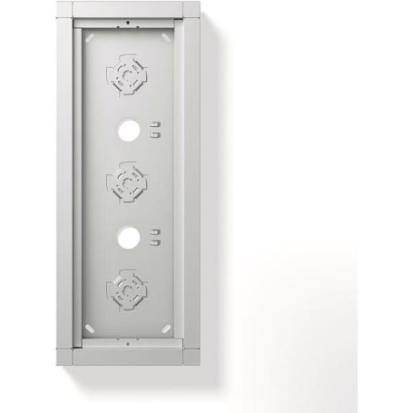 Siedle Aufputzgehäuse GA 612-3/1-01 SM silber-metallic (210012247-00)