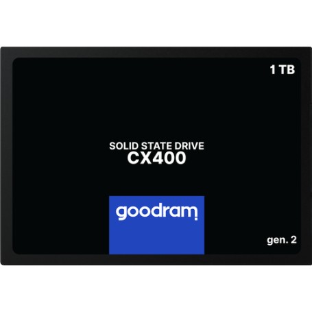 Goodram CX400 gen.2 1 TB 2.5" Serial ATA III 3D TLC NAND (SSDPR-CX400-01T-G2)