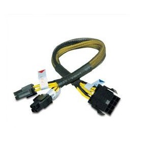 Akasa PSU extension cable splits 4+4 0,3 m (AK-CB8-8-EXT)