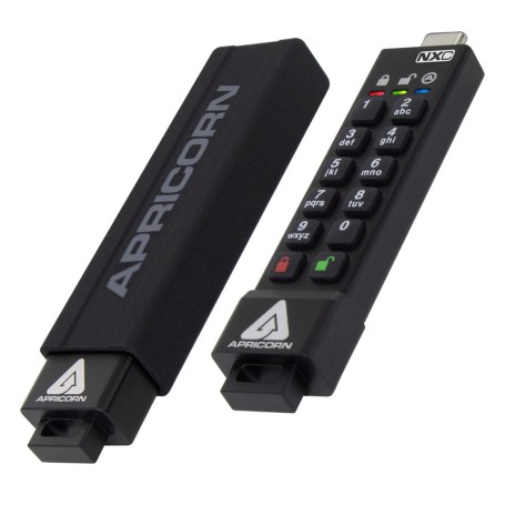 Apricorn Aegis Secure Key 3NXC unità flash USB 16 GB USB tipo A 3.2 Gen 1 (3.1 Gen 1) Nero (ASK3-NXC-16GB)