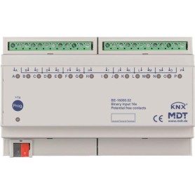 MDT BE-16000.02 Binäreingang 16-fach, 8TE, REG (BE-16000.02)