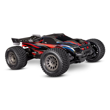 Traxxas Mini XRT VXL-3S RTR modellino radiocomandato (RC) Monster truck Motore elettrico 1:10 (108076-1-RED)
