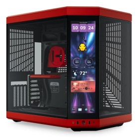 Y70 Touch Infinite  (schwarz, Tempered Glass x 2) (CS-HYTE-Y70TTI-RB)