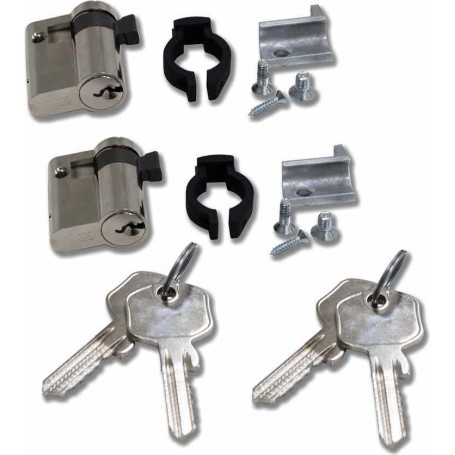 Triton Umbauset für TRITON- Metallschwenkhebelgriff zu 2x paarweise PHZ  4x paarweise Schlüssel (RAX-MS-X73-X2)