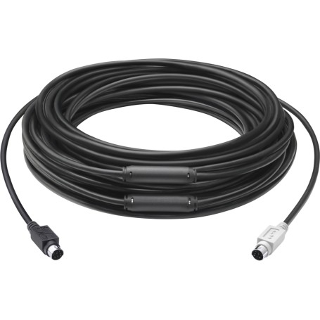 Logitech 939-001490 cavo PS/2 15 m 6-p Mini-DIN Nero