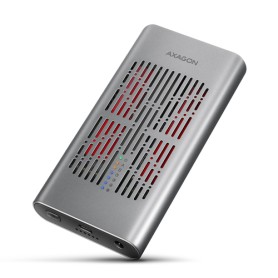 Axagon EEM2-20GD docking station per unità di archiviazione USB 3.2 Gen 2 (3.1 Gen 2) Type-C Nero, Grigio