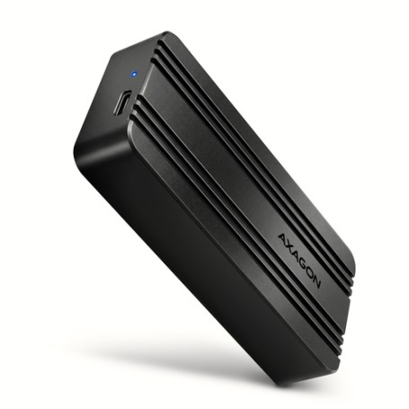 Axagon EEM2-40G contenitore di unità di archiviazione Box esterno SSD Nero M.2