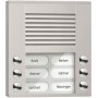 Audio Außenstation PES06-EN/04 6Tasten 2reihig AP silber (PES06-EN/04)
