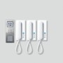 Siedle SET CA 812-3 E/W Acciaio inox, Bianco (210008740-00)