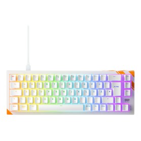 CHERRY K5 PRO TMR COMPACT tastiera Gaming USB QWERTZ Tedesco Arancione, Bianco (G8E-24200LACADE-0)