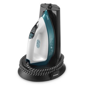 Trisa Comfort Steam i6014 2400 W 1,3 L Piastra in Ceramica Nero, Blu, Bianco (7960.1412)