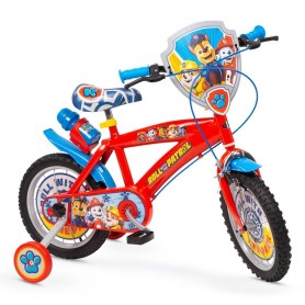 Kinderfahrrad 14" Paw Patrol Rot 1478 Junge NEU TOIMSA (8422084014780)