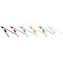 VOLTCRAFT MSB-300 Messleitungs-Set [Lamellenstecker 4 mm - Lamellenstecker 4 mm] 5.00 m (MSB-300-5)