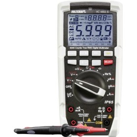 VOLTCRAFT VC-460 E Hand-Multimeter digital Strahlwassergeschützt (IP65) CAT III 1000 V, CAT IV 600 V Anzeige (Counts): 6000 (VC