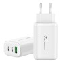 ALIM.NOTEBOOK 65W 2USBC 1USBA WHITE (TM-P937-WH)