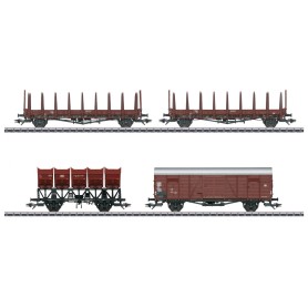Märklin Freight Car Set Modello di vagone merci ferroviario Kit di montaggio HO (1:87) (46664)