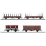 Märklin Freight Car Set Modello di vagone merci ferroviario Kit di montaggio HO (1:87) (46664)