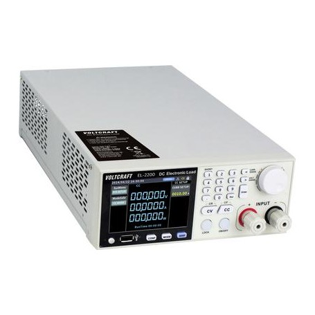 Voltcraft EL-2200 Elektronische Last 600 V/DC 20 A 200 W (VC-17256110)