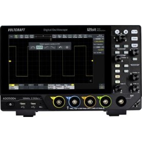 Voltcraft ADO-5004 Digital-Oszilloskop 500 MHz 4-Kanal 2.5 GSa/s 250 Mpts 12 Bit (VC-17257145)
