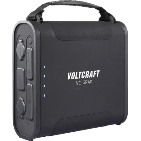 Voltcraft VC-GP40 Powerbank 144000 mAh LiFePO4 USB-PD 100W Schwarz LED Taschenlampe (VC-17366175)