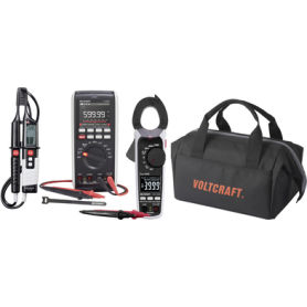 Voltcraft Messgeräteset Industrie VC-12884330+VC-8466760-Set mit Datenlogger CAT III 1000 V